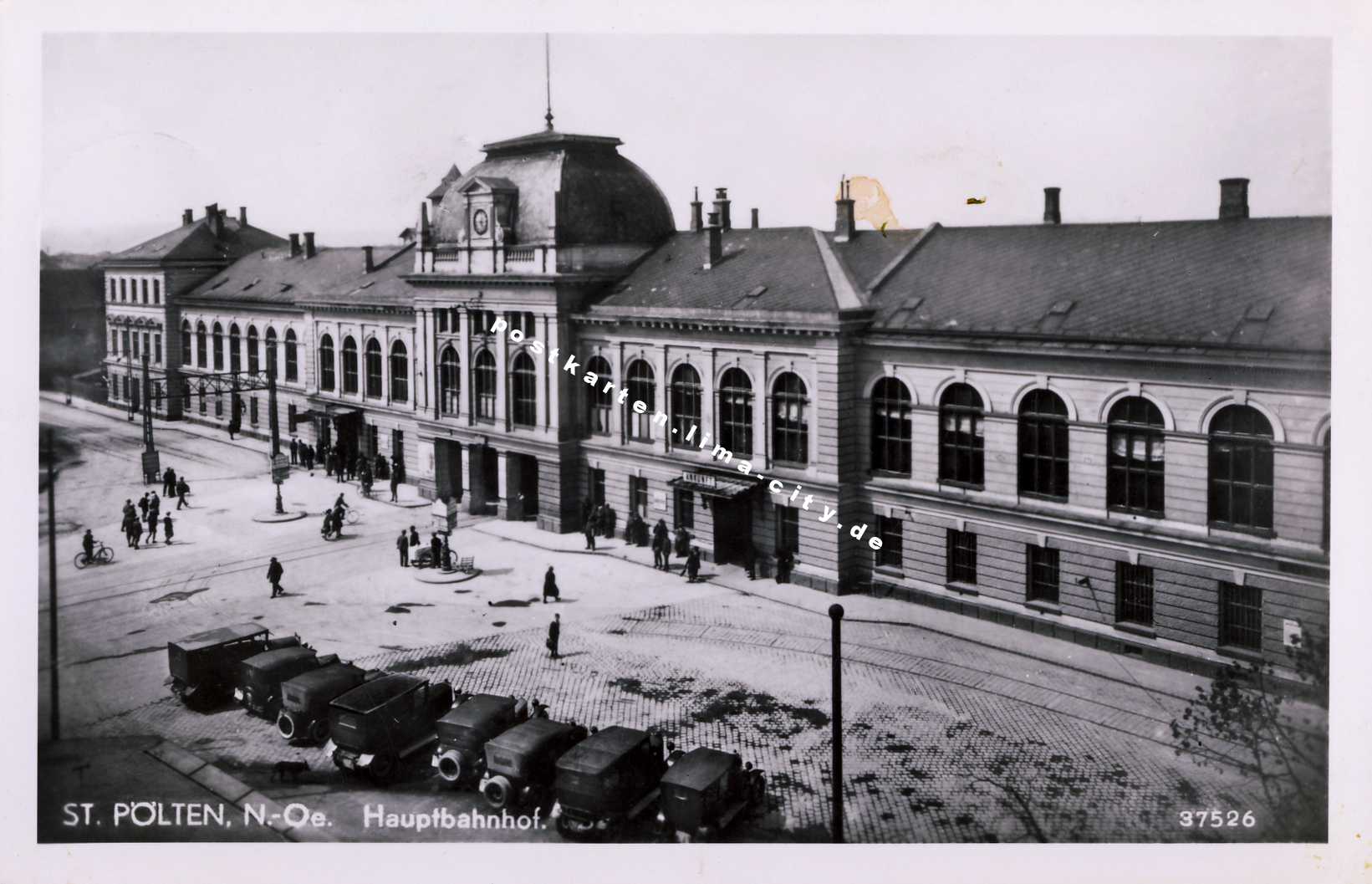 Bahnhof Sankt Pölten 1958